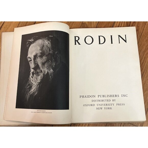 1949 First Edition Rare Book Rodin: Phaidon press Hardcover EX!! Inscribed - Picture 7 of 16